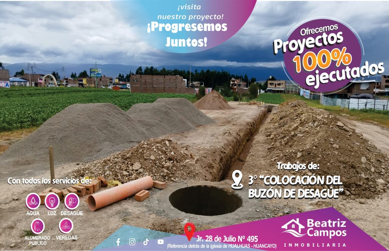 Colocación buzón de desagüe