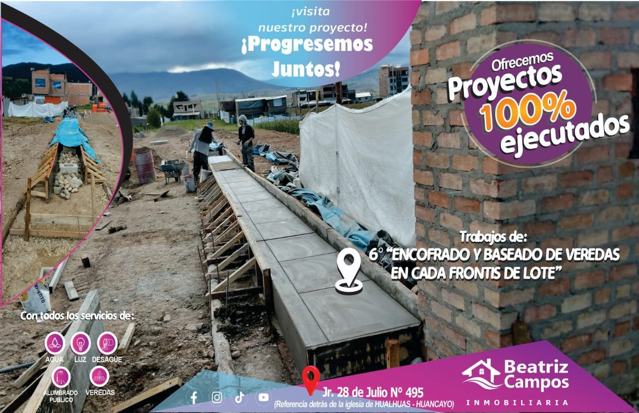 Encofrado de veredas